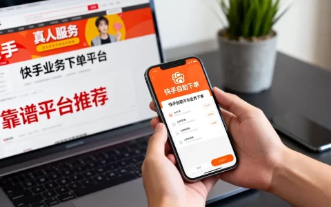 快手自助平台业务下单是真人的吗，快手业务下单平台哪个靠谱