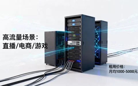 独享大带宽服务器究竟适合哪些高流量场景，租用价格一般多少