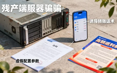 残端服务器骗局有哪些常见套路？，残端服务器骗局如何识别？