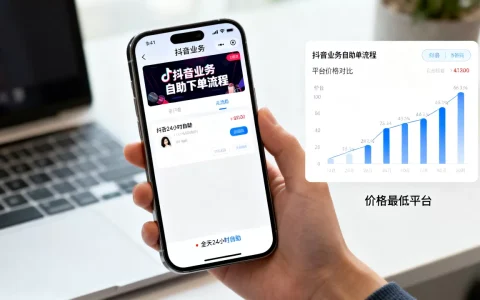 抖音业务如何全天自助下单？,全网哪家平台价格最低？