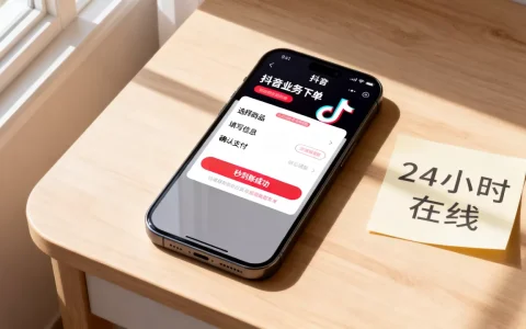 抖音业务平台24小时在线下单秒到账吗，怎么操作