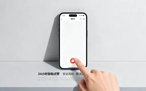 快手平台24小时自助点赞真的安全吗，会不会被平台限流处罚