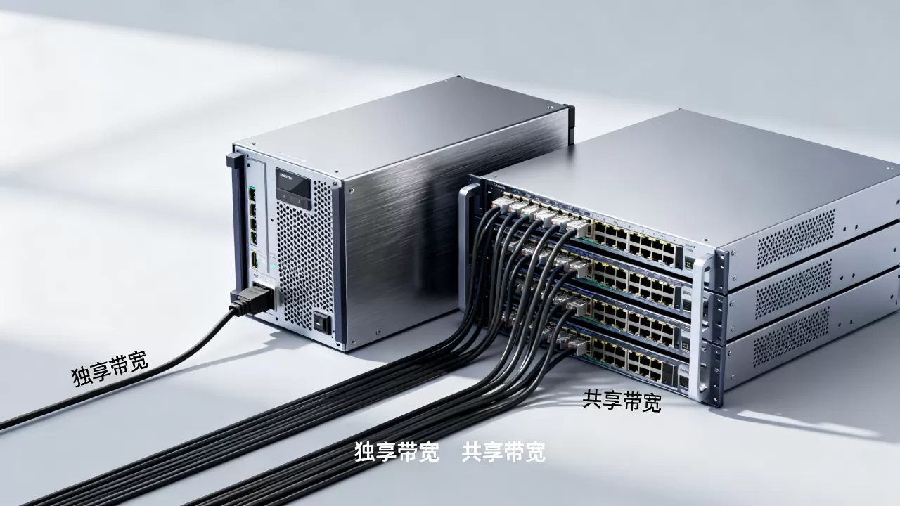大带宽服务器独享和共享带宽有何区别,哪个更稳定 大带宽服务器独享和共享带宽有何区别,哪个更稳定