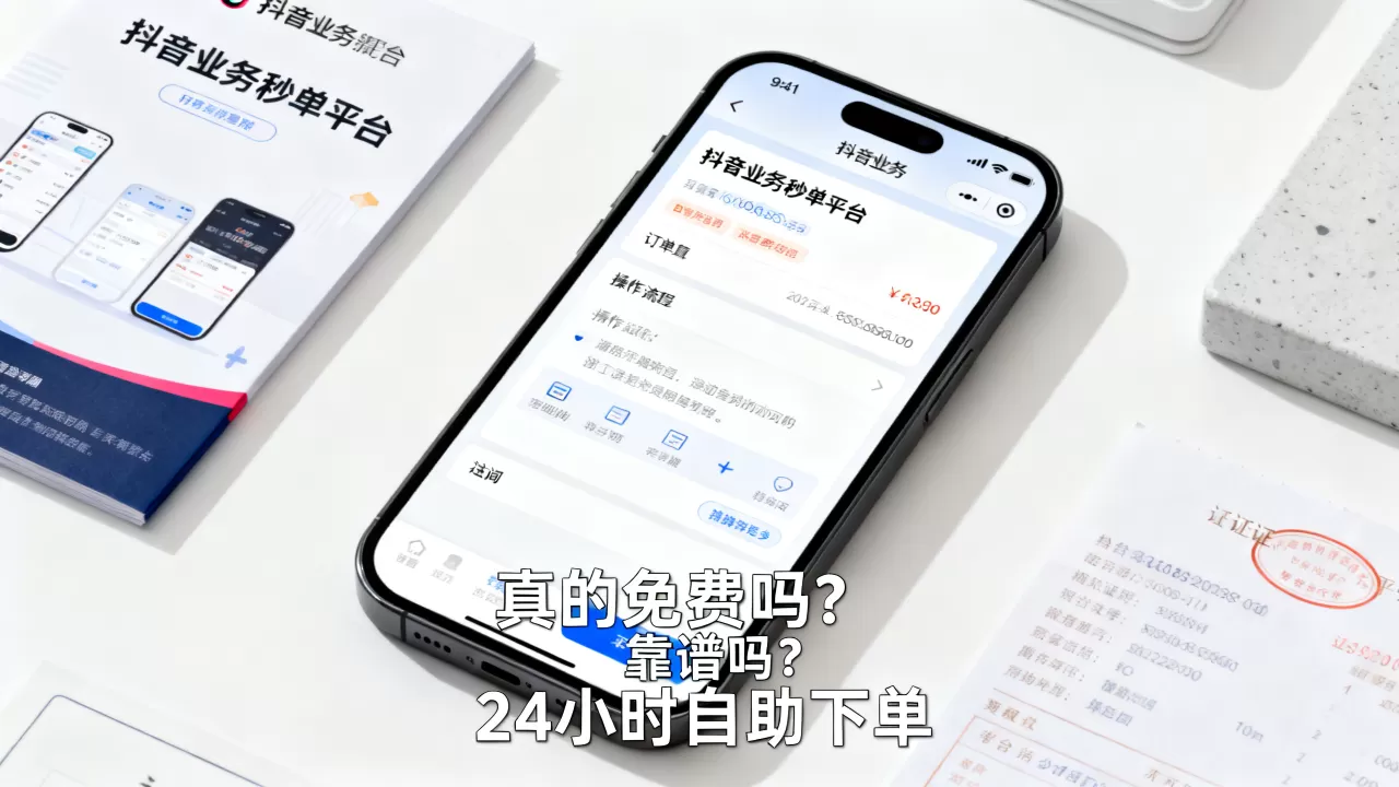 抖音业务秒单平台24小时自助下单服务真的免费吗,靠谱吗? 抖音业务秒单平台24小时自助下单服务真的免费吗,靠谱吗?