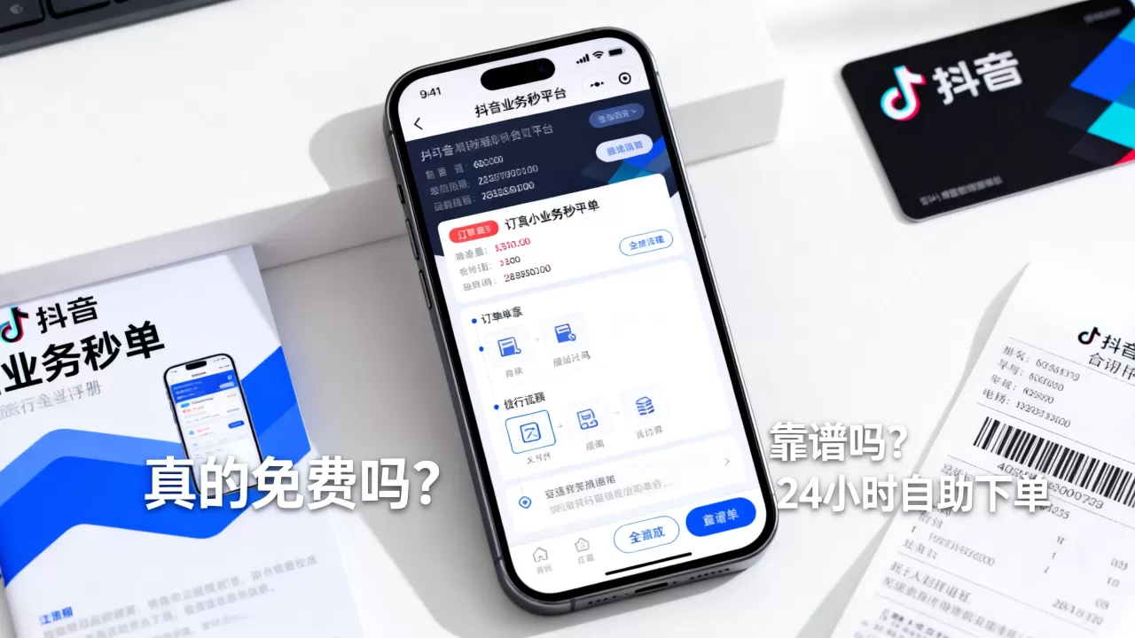 抖音业务秒单平台24小时自助下单服务真的免费吗,靠谱吗? 抖音业务秒单平台24小时自助下单服务真的免费吗,靠谱吗?