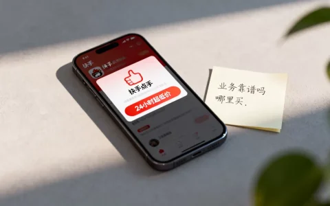 快手点赞平台24小时超低价业务靠谱吗，哪里买？