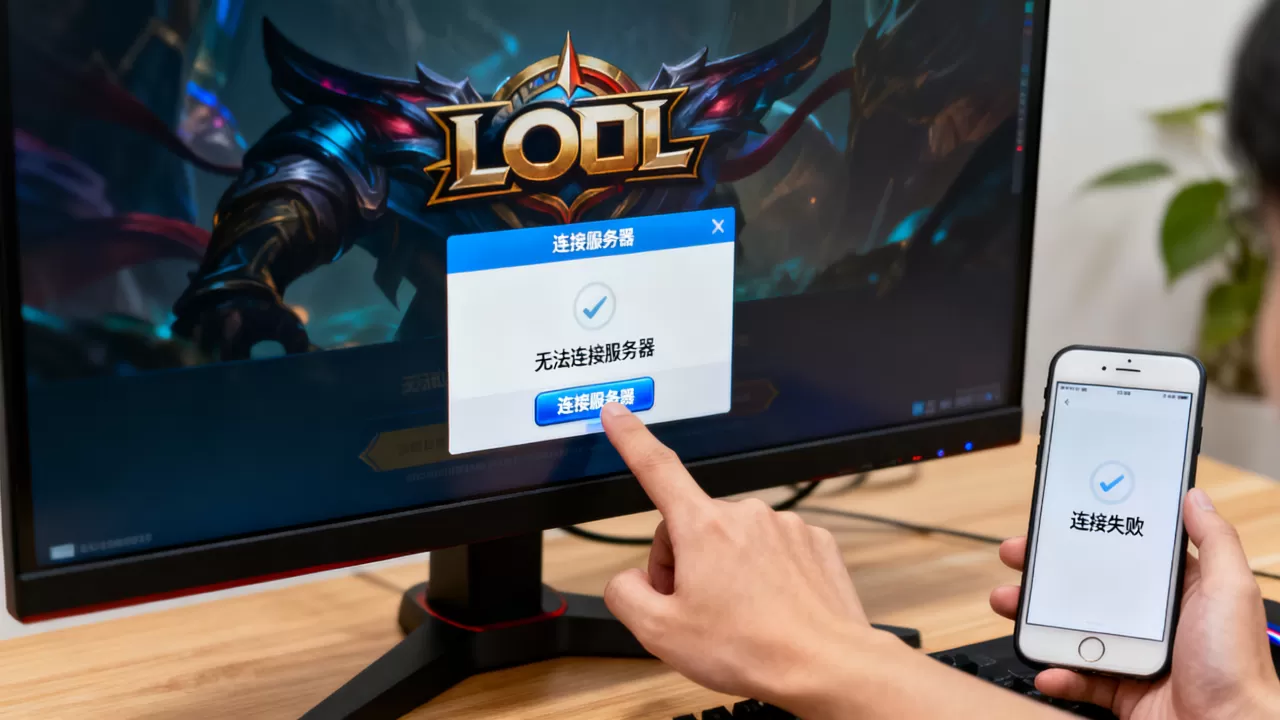 LOL游戏无法连接服务器失败怎么办,为什么老掉线? LOL游戏无法连接服务器失败怎么办,为什么老掉线?
