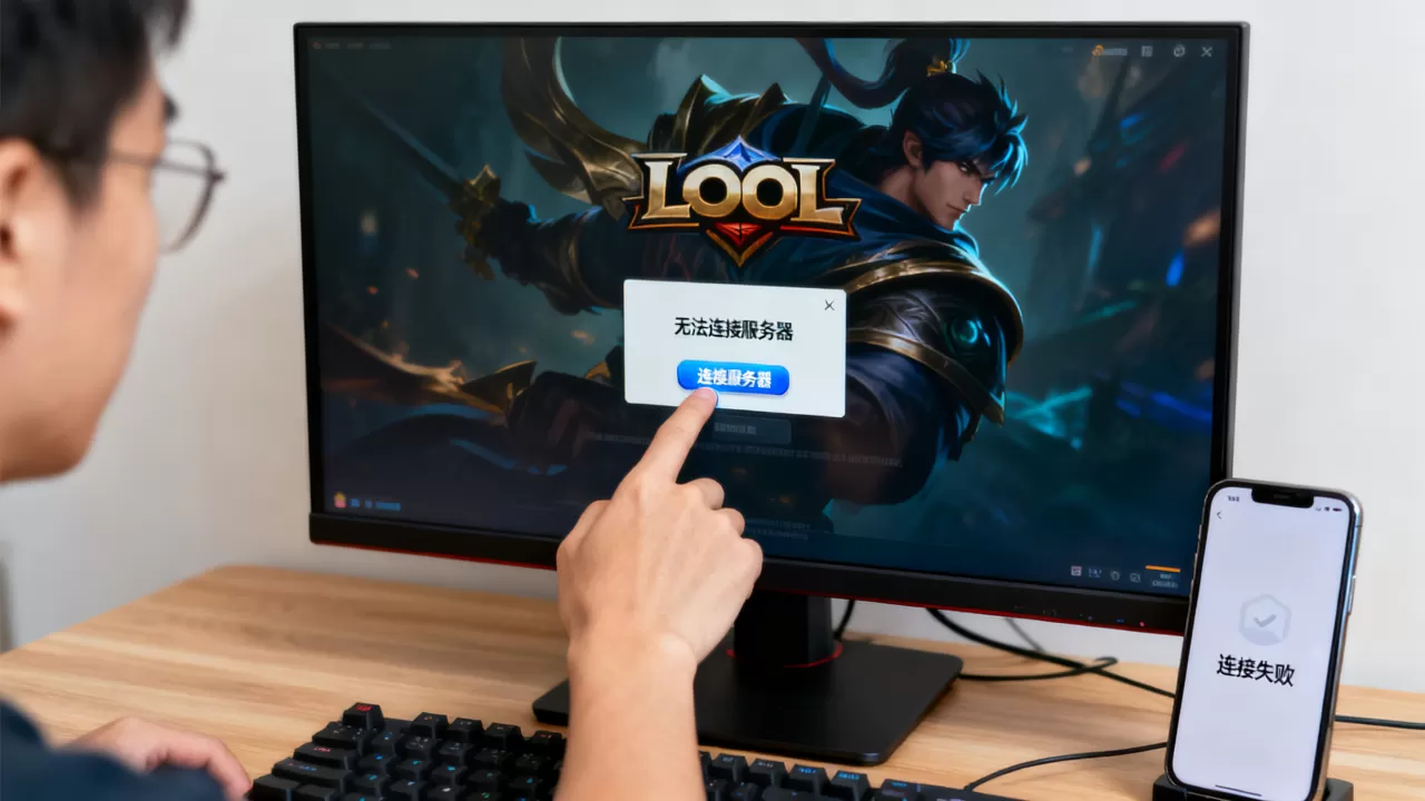 LOL游戏无法连接服务器失败怎么办,为什么老掉线? LOL游戏无法连接服务器失败怎么办,为什么老掉线?