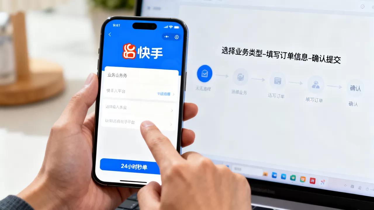 快手业务平台24小时秒单业务靠谱吗,怎么操作? 快手业务平台24小时秒单业务靠谱吗,怎么操作?