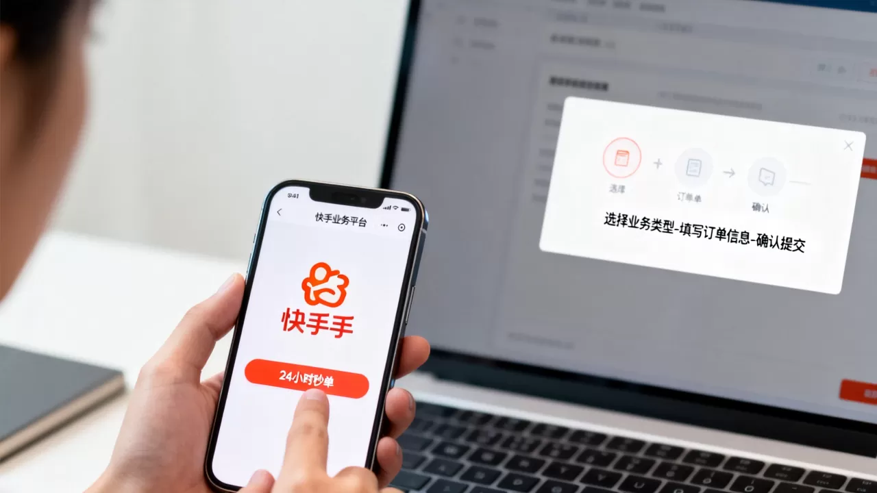 快手业务平台24小时秒单业务靠谱吗,怎么操作? 快手业务平台24小时秒单业务靠谱吗,怎么操作?
