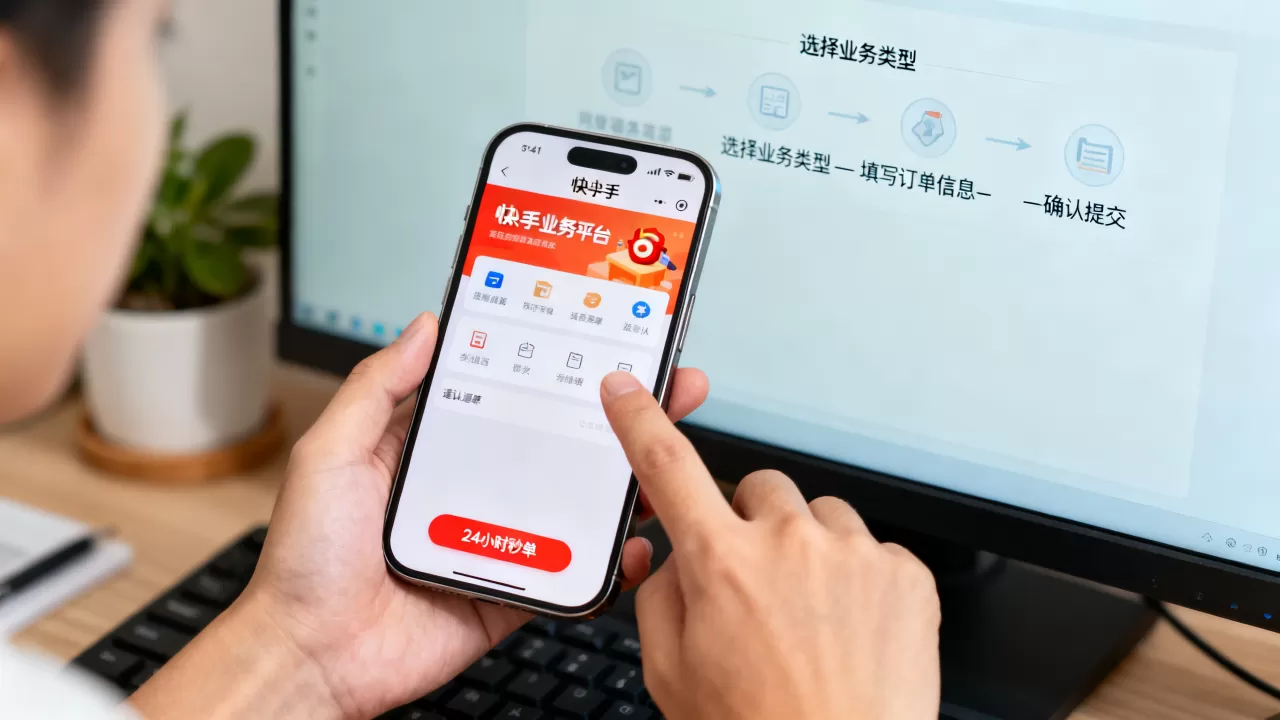 快手业务平台24小时秒单业务靠谱吗,怎么操作? 快手业务平台24小时秒单业务靠谱吗,怎么操作?