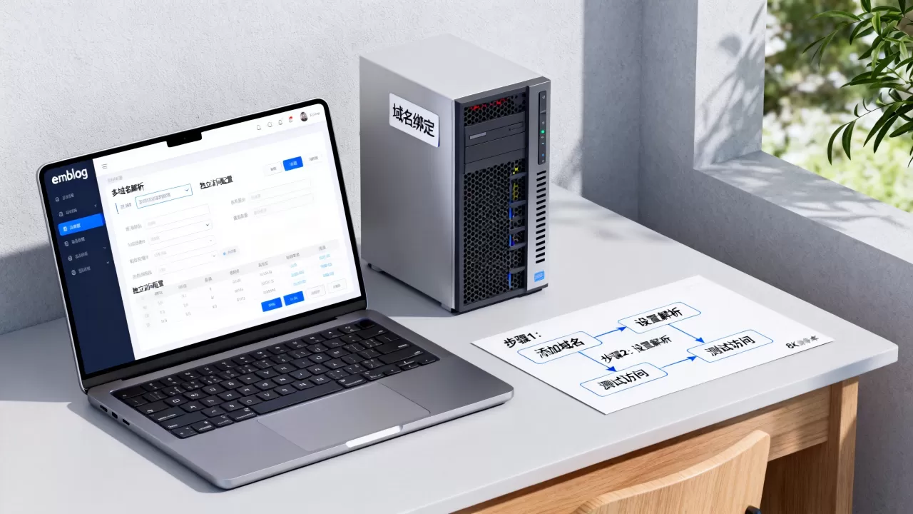 emblog多域名怎么配置才能独立访问?,有哪些方法? emblog多域名怎么配置才能独立访问?,有哪些方法?