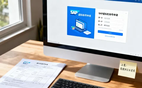 SAP虚拟机账号怎么申请，操作流程是什么？