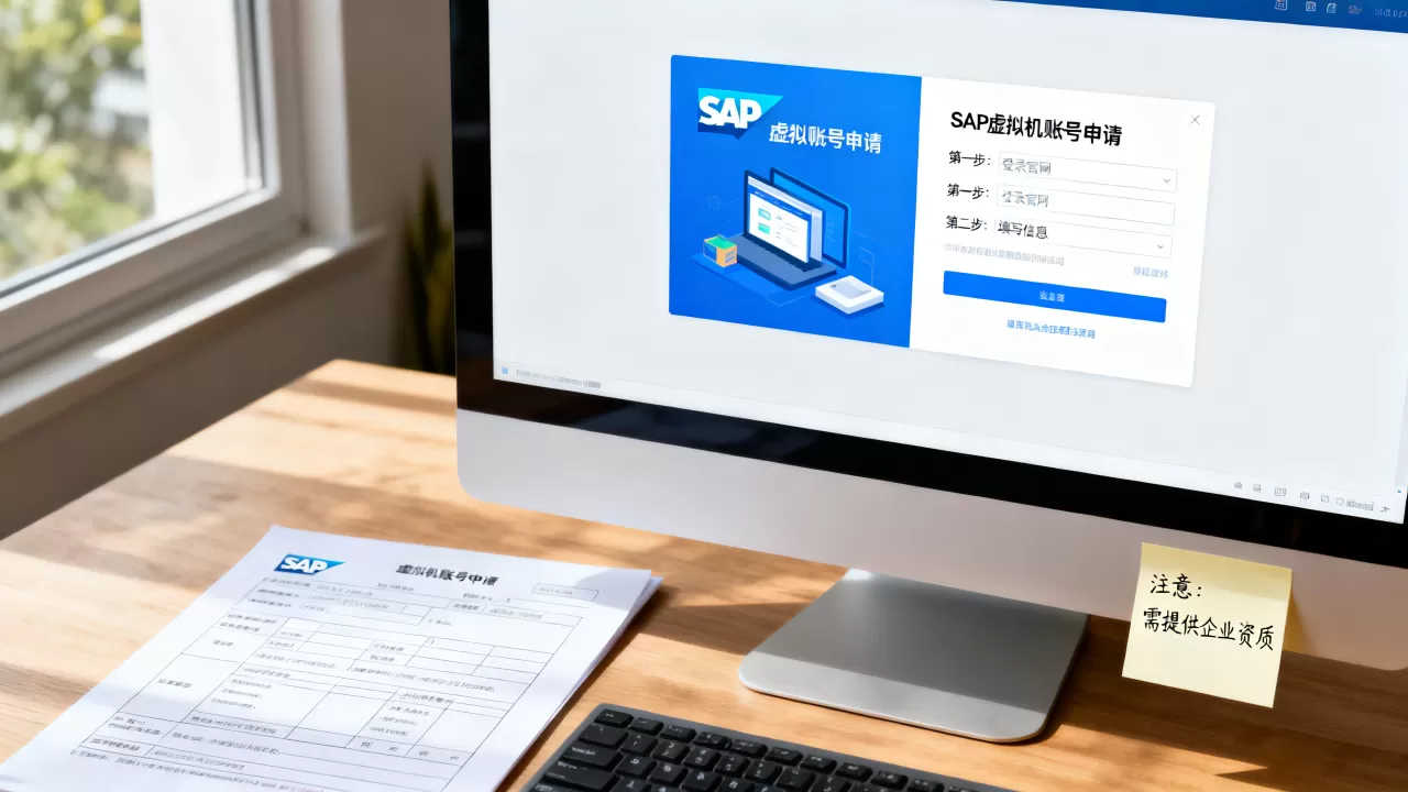 SAP虚拟机账号怎么申请,操作流程是什么? SAP虚拟机账号怎么申请,操作流程是什么?