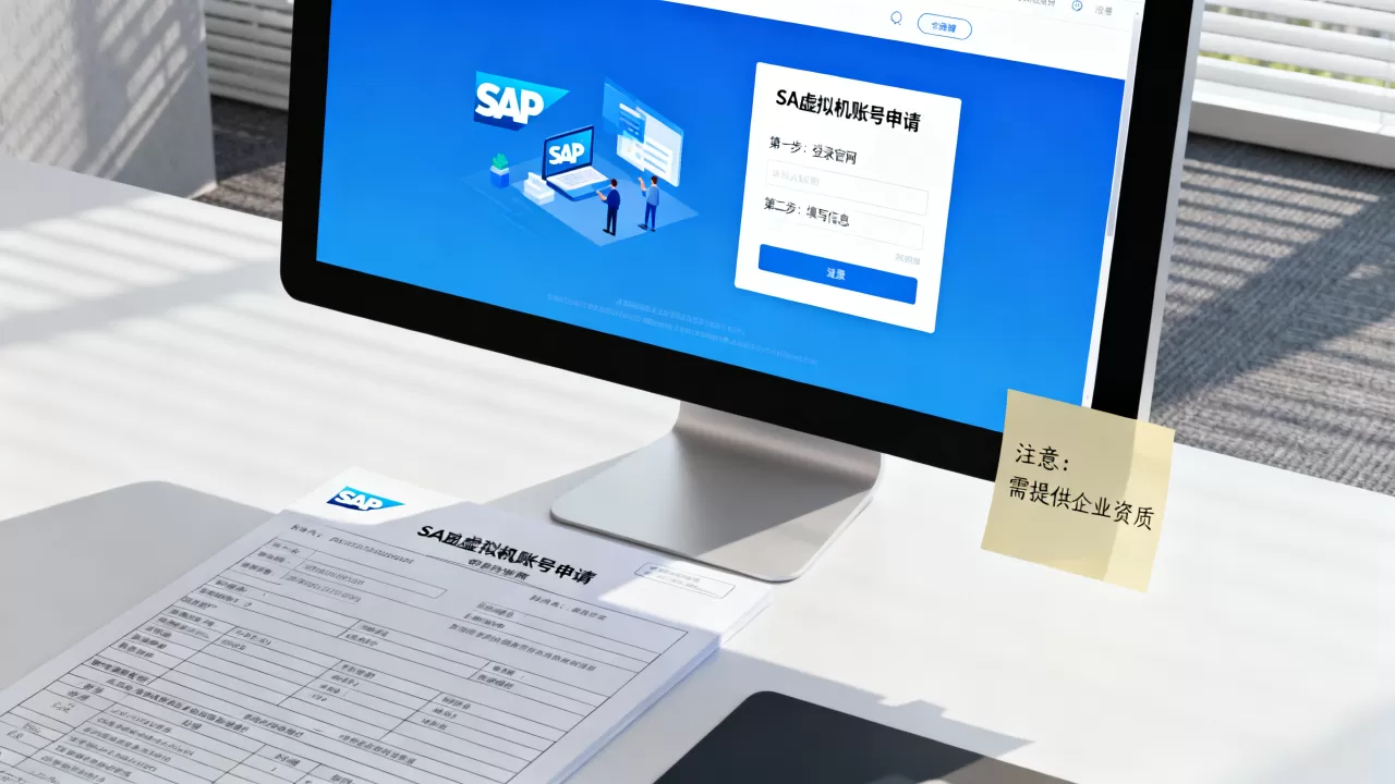 SAP虚拟机账号怎么申请,操作流程是什么? SAP虚拟机账号怎么申请,操作流程是什么?