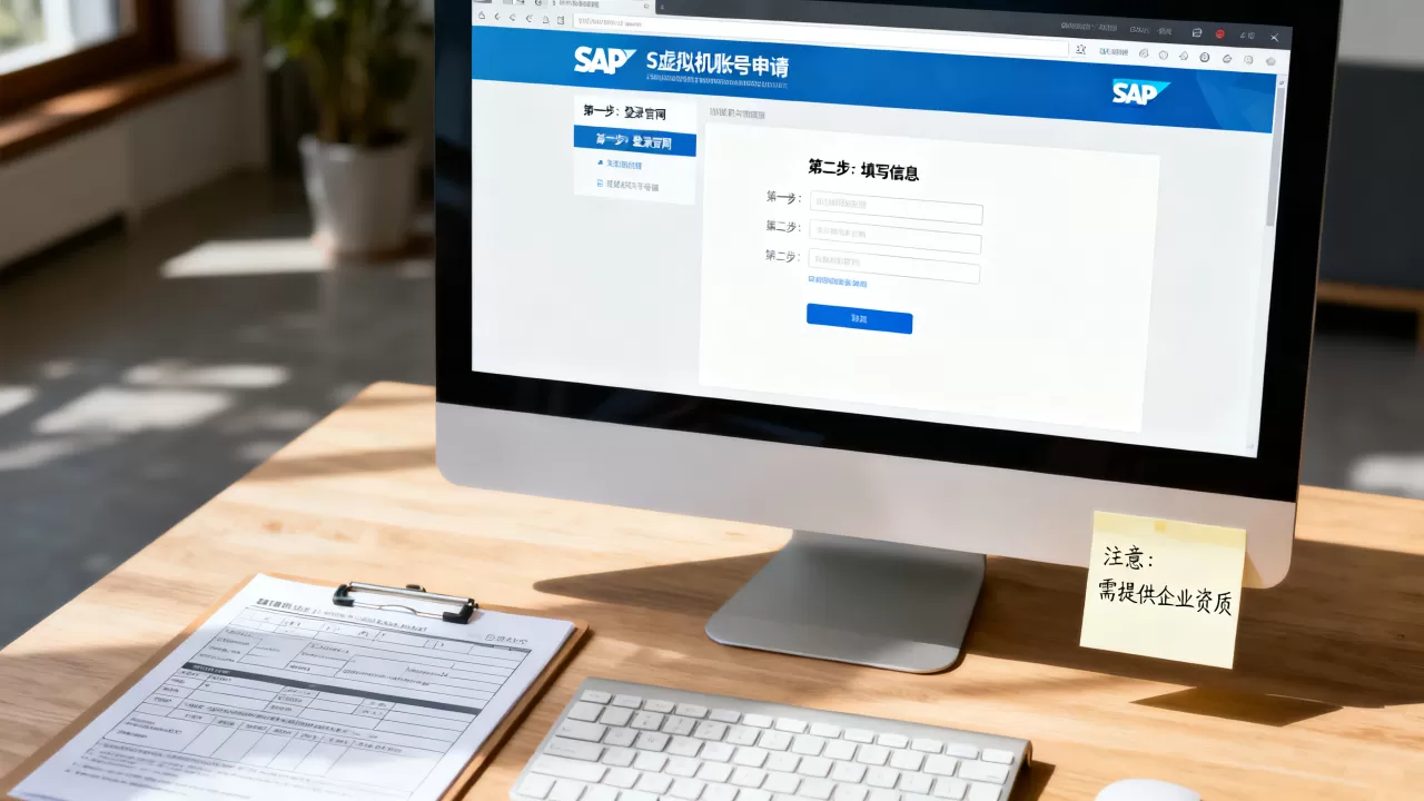 SAP虚拟机账号怎么申请,操作流程是什么? SAP虚拟机账号怎么申请,操作流程是什么?