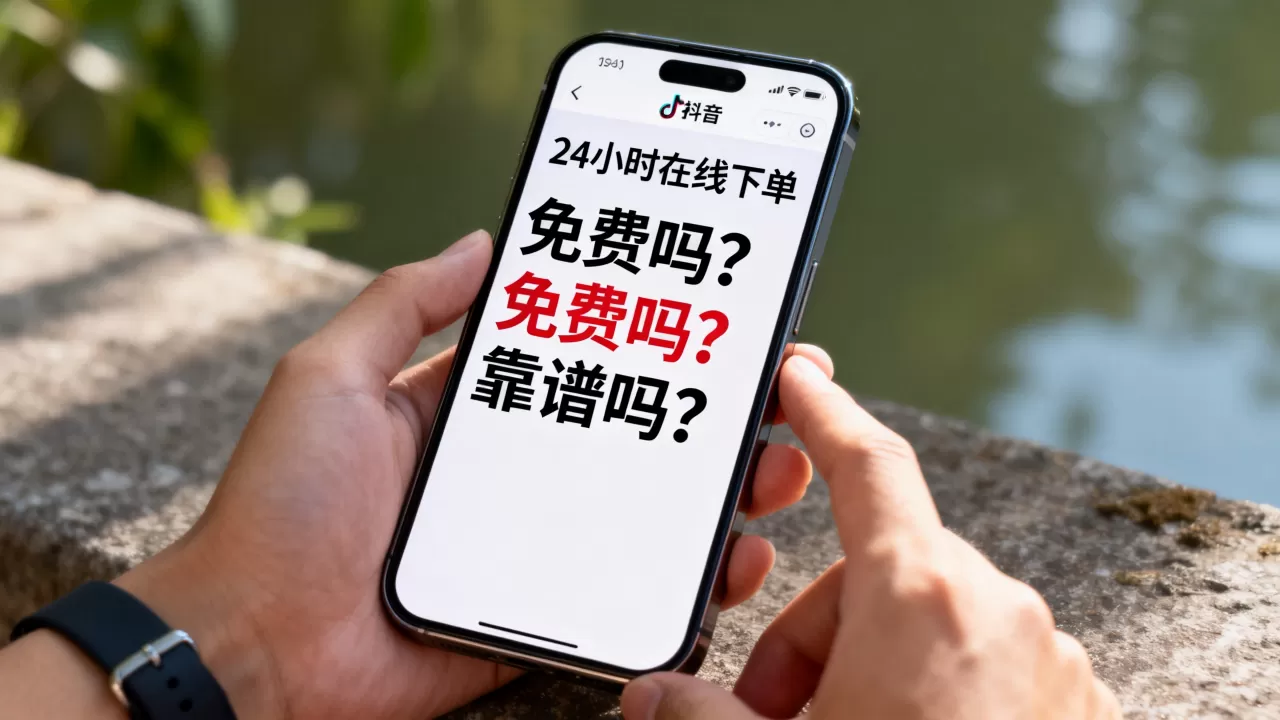 抖音业务平台24小时在线下单真的免费吗,靠谱吗? 抖音业务平台24小时在线下单真的免费吗,靠谱吗?