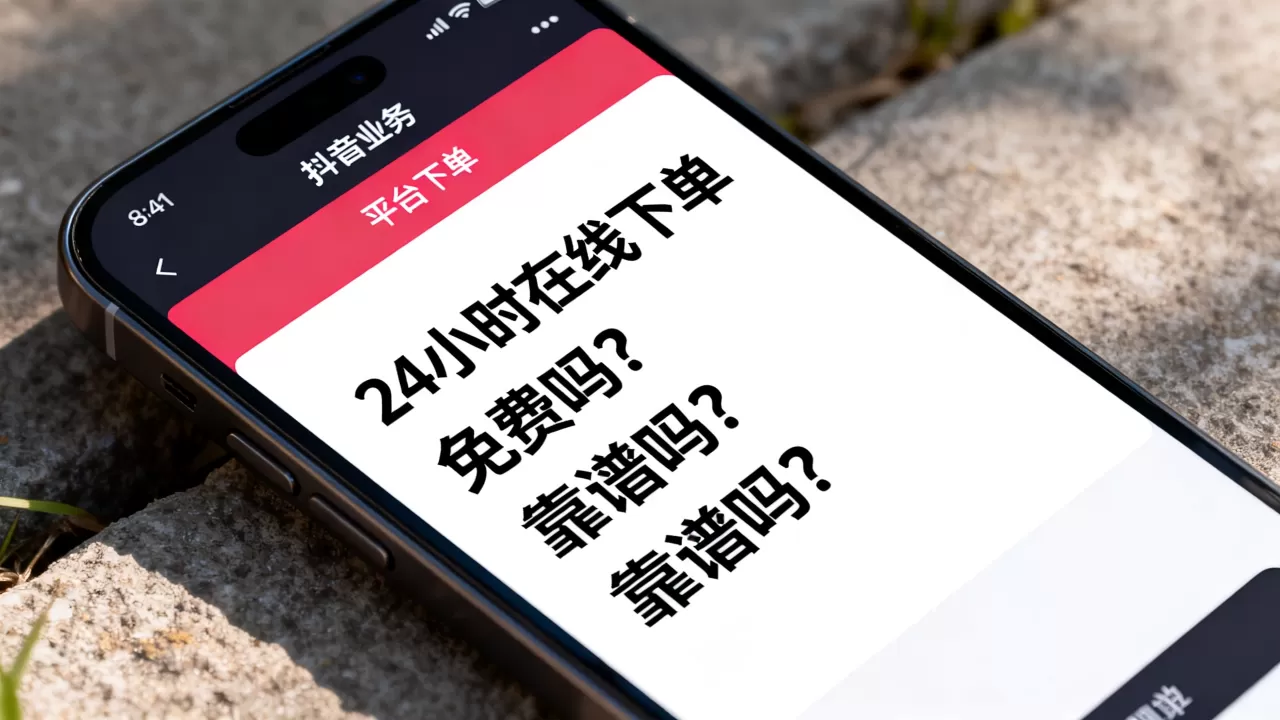 抖音业务平台24小时在线下单真的免费吗,靠谱吗? 抖音业务平台24小时在线下单真的免费吗,靠谱吗?