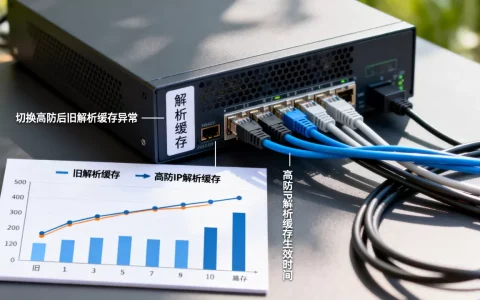 切换高防后旧解析缓存会异常吗，高防IP解析缓存多久生效？