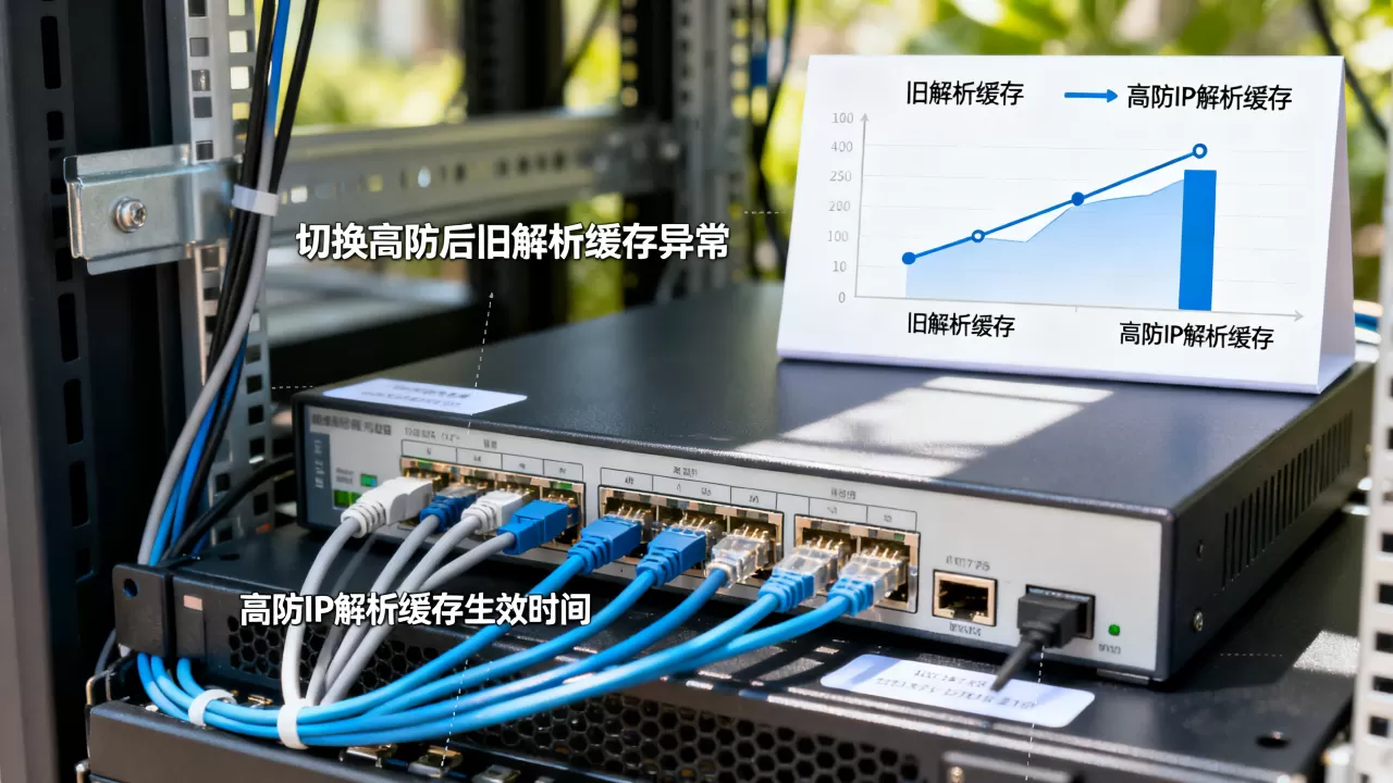 切换高防后旧解析缓存会异常吗,高防IP解析缓存多久生效? 切换高防后旧解析缓存会异常吗,高防IP解析缓存多久生效?