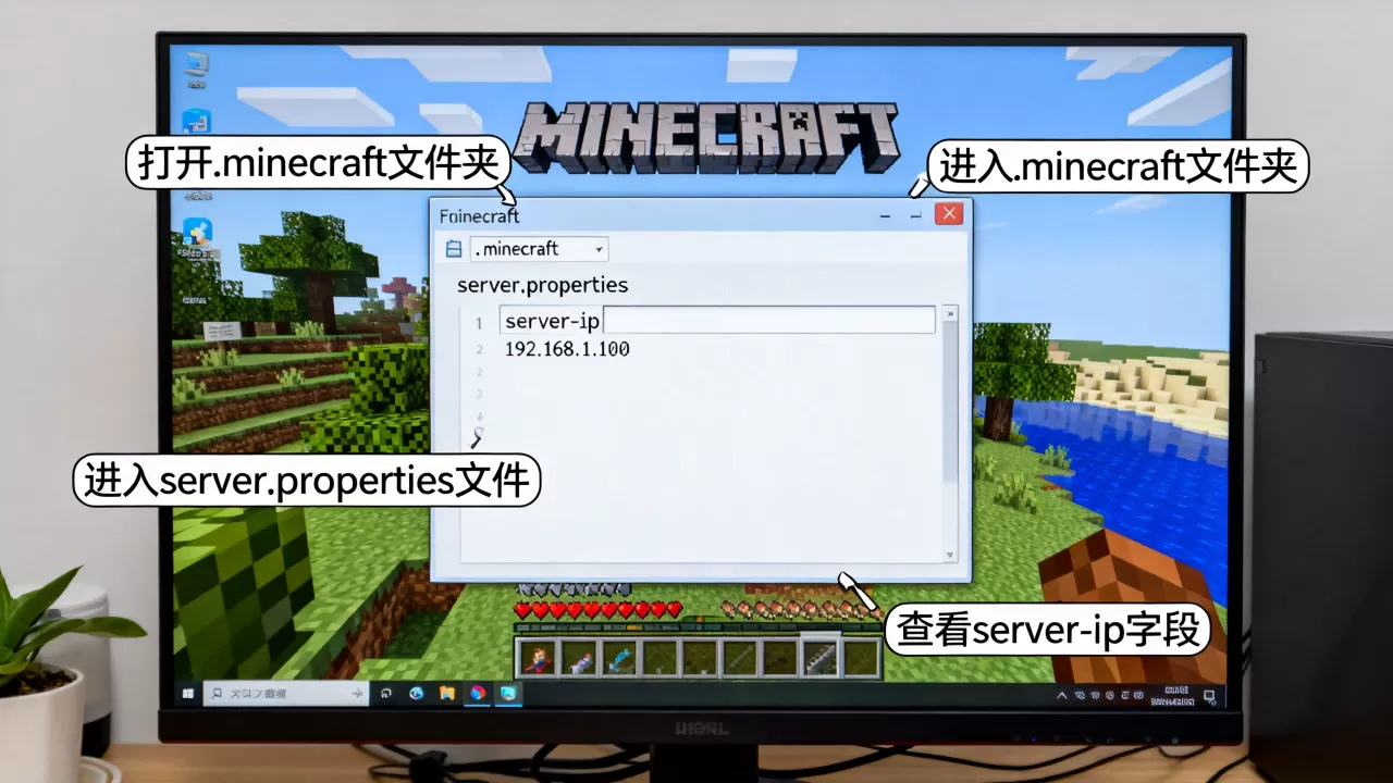 我的世界如何在文件夹查看服务器IP,具体位置在哪? 我的世界如何在文件夹查看服务器IP,具体位置在哪?