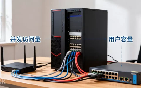用PC当服务器能容纳多少用户，并发访问量极限是多少？