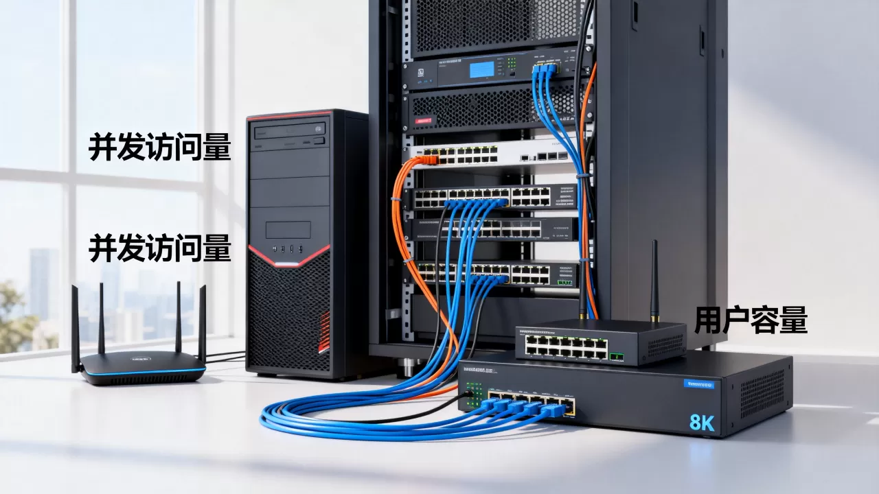 用PC当服务器能容纳多少用户,并发访问量极限是多少? 用PC当服务器能容纳多少用户,并发访问量极限是多少?