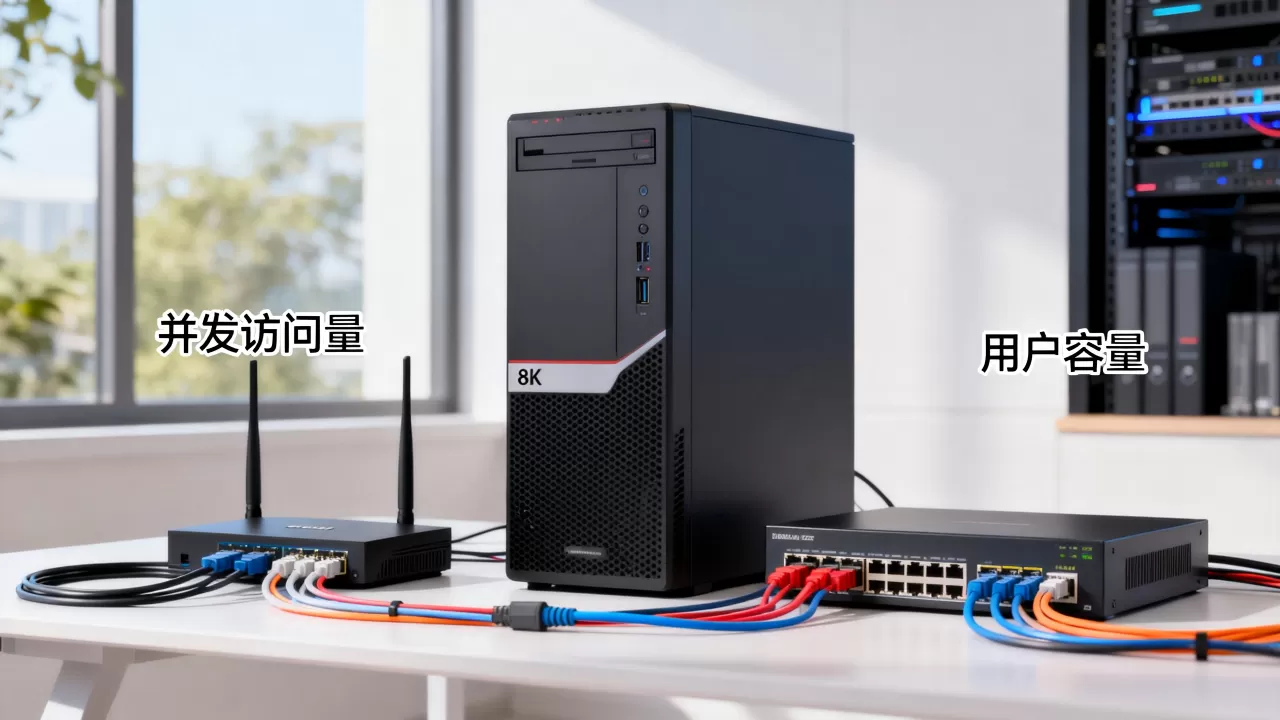 用PC当服务器能容纳多少用户,并发访问量极限是多少? 用PC当服务器能容纳多少用户,并发访问量极限是多少?