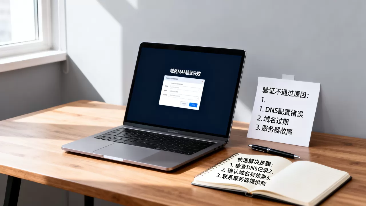 域名MAA验证失败如何快速解决,域名验证不通过的原因有哪些? 域名MAA验证失败如何快速解决,域名验证不通过的原因有哪些?
