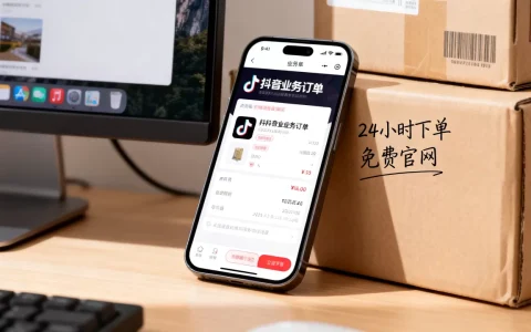 抖音业务24小时下单是否便捷，免费下单官网靠谱吗？