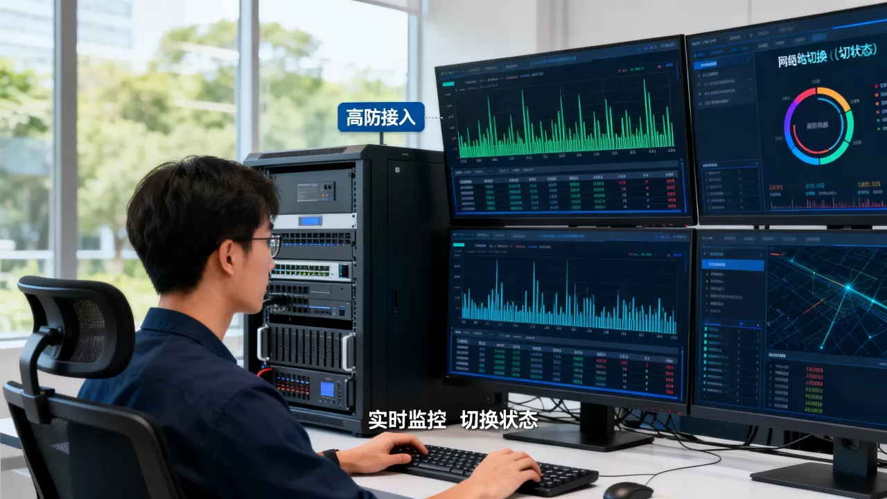 接入高防当天为什么要留人值守,切换情况如何观察 接入高防当天为什么要留人值守,切换情况如何观察