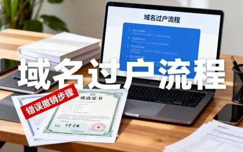 域名过户错了能撤销吗，域名过户错误如何解决