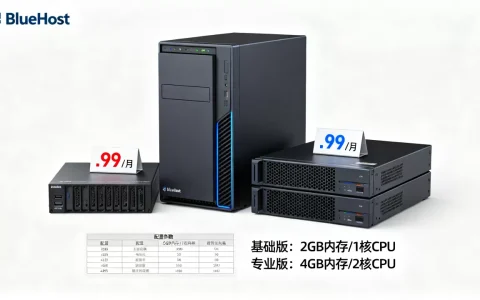 bluehost服务器一年多少钱，哪个配置更划算？