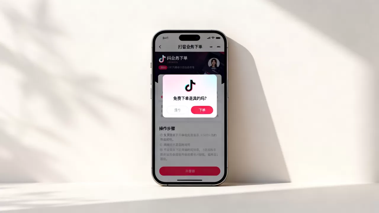 抖音业务下单免费到底是真的吗,怎么操作? 抖音业务下单免费到底是真的吗,怎么操作?