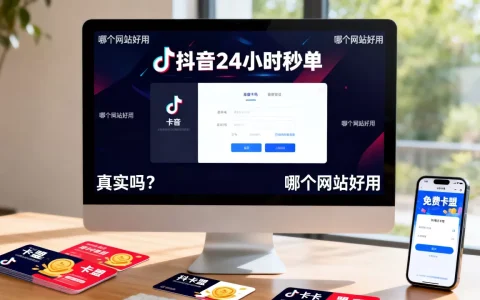 抖音24小时秒单业务平台免费卡盟是真的吗？，哪个网站好用