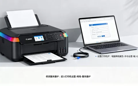佳能彩色打印机服务器IP怎么修改，打印机IP地址怎么设置？