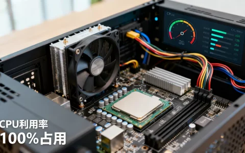 服务器CPU利用率多少合适，cpu占用100%怎么解决