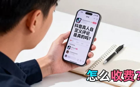 抖音真人自定义评论业务是真的吗，怎么收费？