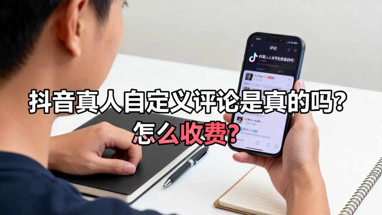 抖音真人自定义评论业务是真的吗,怎么收费? 抖音真人自定义评论业务是真的吗,怎么收费?