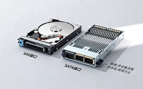 服务器HDD硬盘有哪些接口类型，SAS与SATA区别？