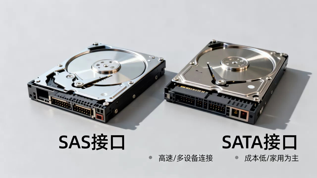 服务器HDD硬盘有哪些接口类型,SAS与SATA区别? 服务器HDD硬盘有哪些接口类型,SAS与SATA区别?
