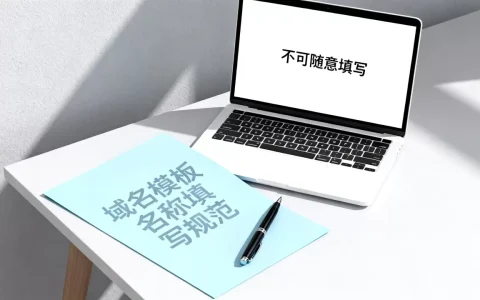 域名模板名称怎样填写才规范，域名模板名称可以随便填吗