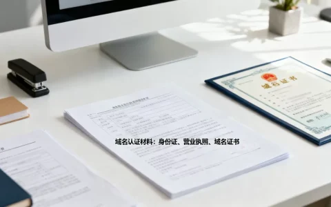 域名认证到底是什么意思，需要什么材料？