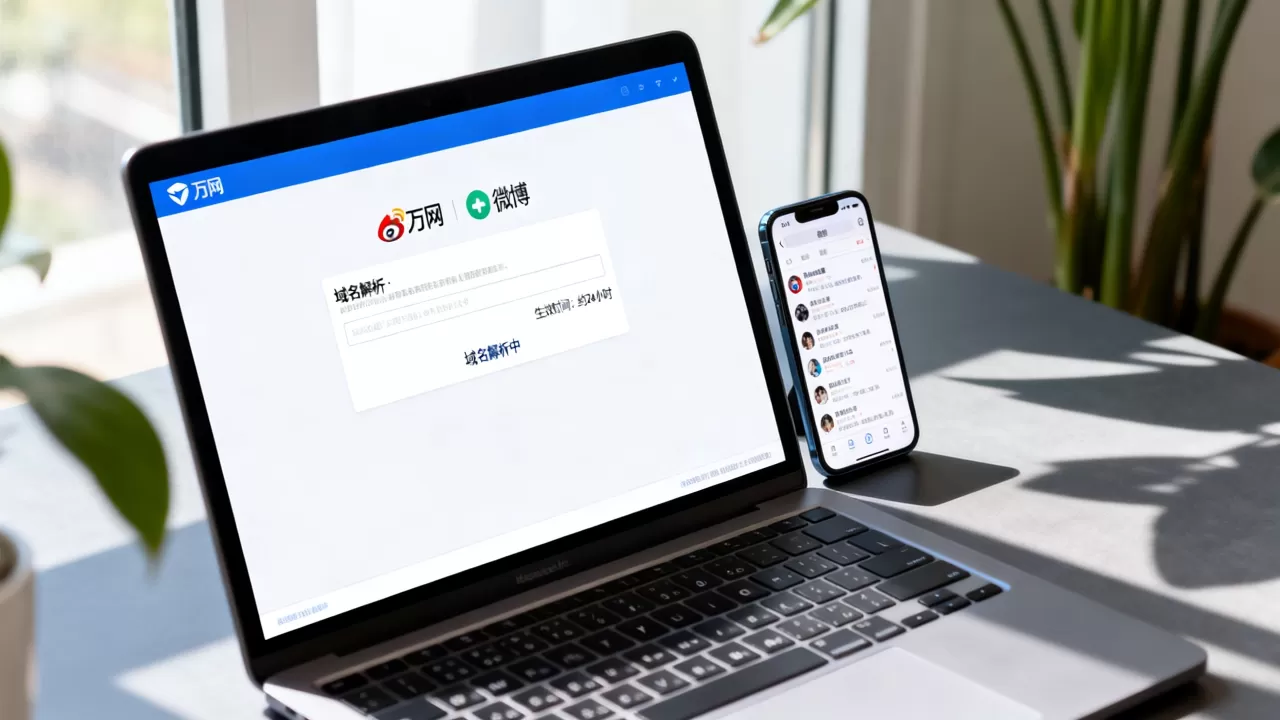 万网域名如何指向微博,域名解析到微博需要多久生效? 万网域名如何指向微博,域名解析到微博需要多久生效?