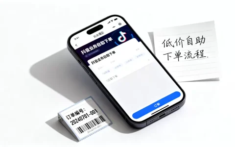 抖音业务低价自助下单怎么转，靠谱吗？