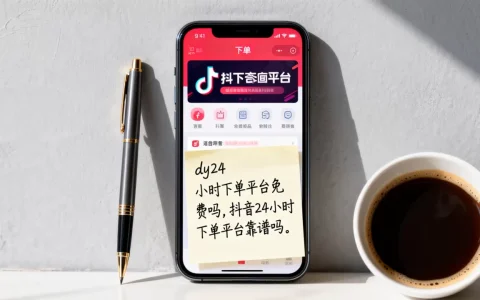 dy24小时下单平台免费吗，抖音24小时下单平台靠谱吗