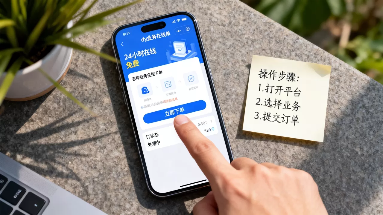 dy业务24小时在线下单平台真的免费吗,怎么操作? dy业务24小时在线下单平台真的免费吗,怎么操作?