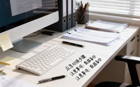 配合高防时业务侧应急切换预案怎么留，有哪些注意事项？