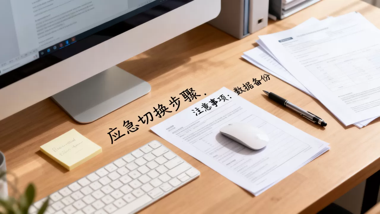 配合高防时业务侧应急切换预案怎么留,有哪些注意事项? 配合高防时业务侧应急切换预案怎么留,有哪些注意事项?