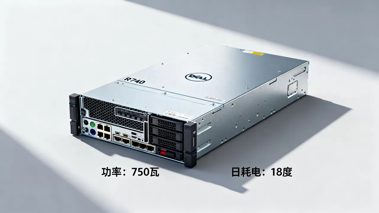 戴尔r740服务器功率是多少瓦,r740一天耗电多少度 戴尔r740服务器功率是多少瓦,r740一天耗电多少度